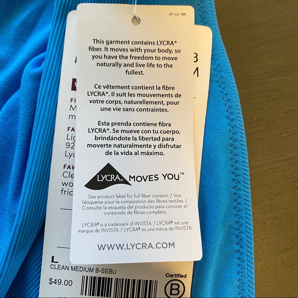 Athleta CloudBreak Rib Mid Rise Bottom - Picture 5 of 6